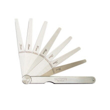 Starrett 173MAT Feeler Gauge 13 Piece Set 0.03-0.5mm