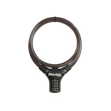 Master Lock 8229E Black Steel Rigid Combination Cable 0.9m x 12mm