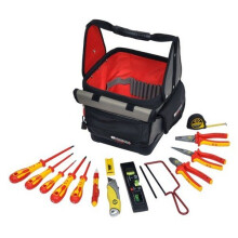 CK T5952 Electricians Tool Kit With Magma Technicians Tool Tote 14 Piece