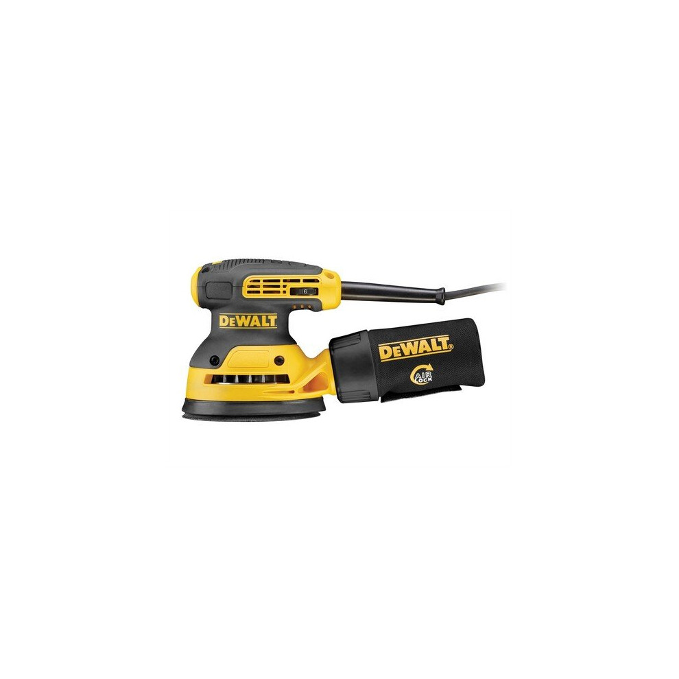 DeWalt DWE6423-GB 125mm Random Orbit Sander 280 Watt 240 Volt