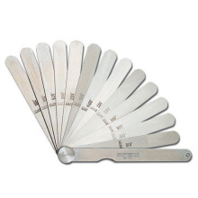 Starrett 467M Feeler Gauge 13 Piece Set 0.04-5mm