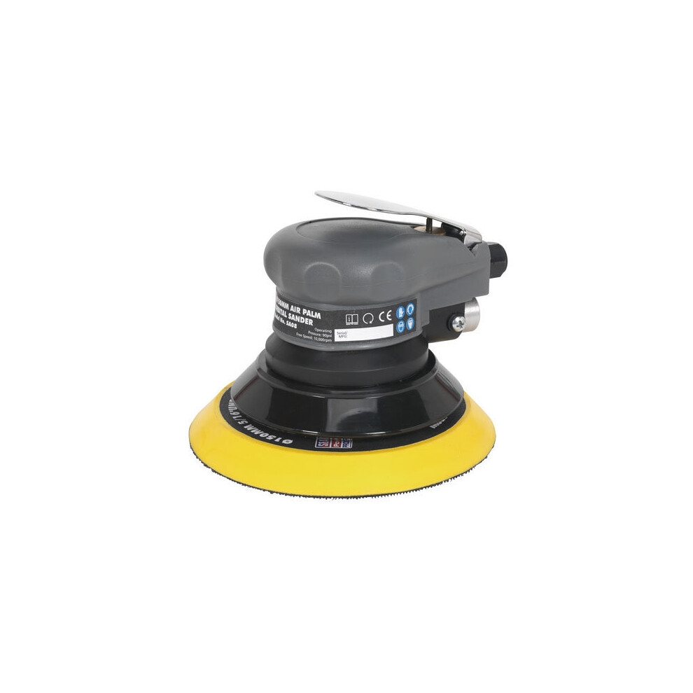 Sealey SA08 Diameter 150mm Air Palm Orbital Sander