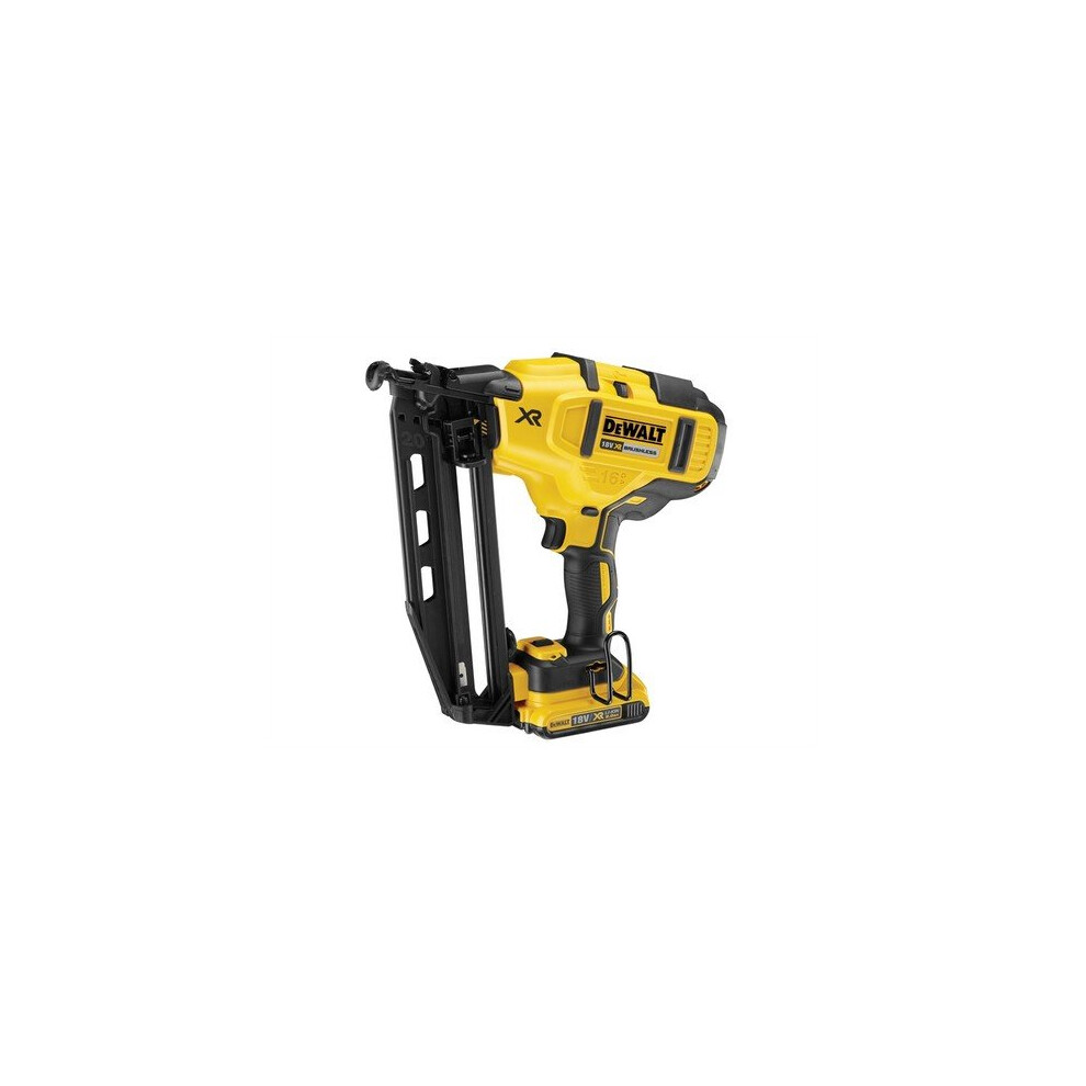 DeWalt DCN660D2-GB Cordless XR Brushless Second Fix Nailer 18 Volt 2 x 2.0Ah Li-Ion