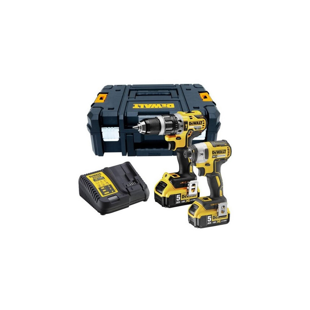 DEWALT DCK266P2T-GB Twin Pack 18 Volt 2 x 5.0Ah Li-Ion