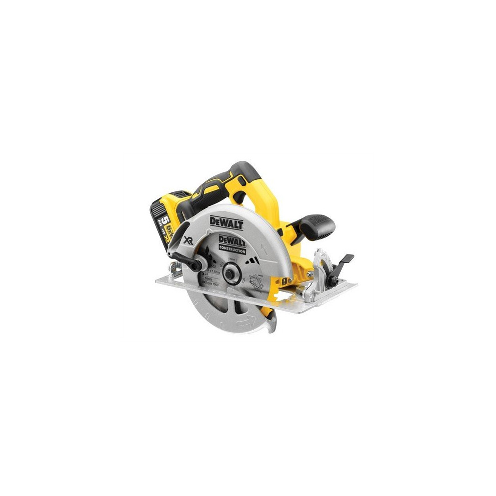 DEWALT DEWDCS570P2 XR Brushless 184mm Circular Saw 18V 2 x 5.0Ah Li-ion