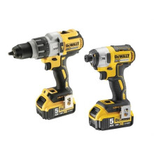 DeWalt DCK276P2-GB Brushless Twin Pack 18 Volt 2 x 5.0Ah Li-Ion