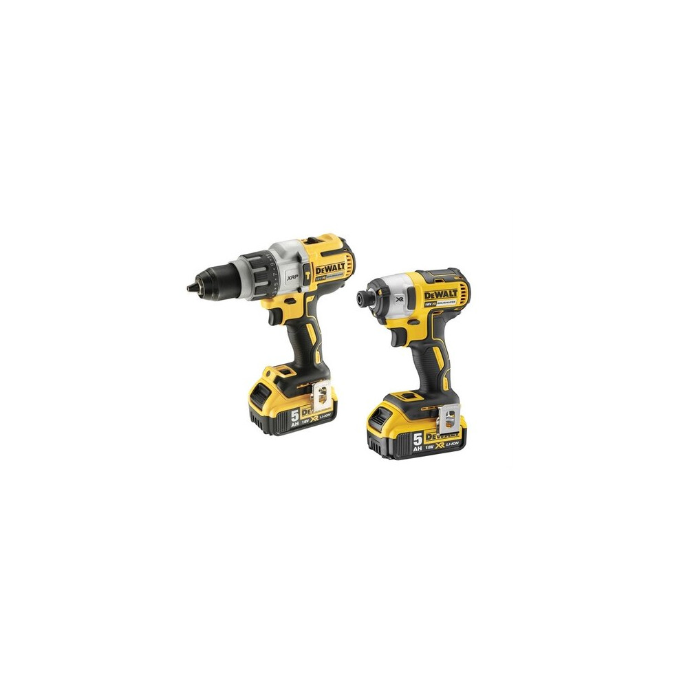 DeWalt DCK276P2-GB Brushless Twin Pack 18 Volt 2 x 5.0Ah Li-Ion