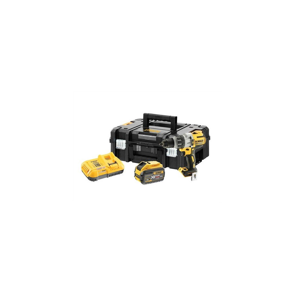 DEWALT DEWDCD996X1 FlexVolt XR Brushless Combi Drill 18/54 Volt 1 x 9.0/3.0Ah Li-Ion