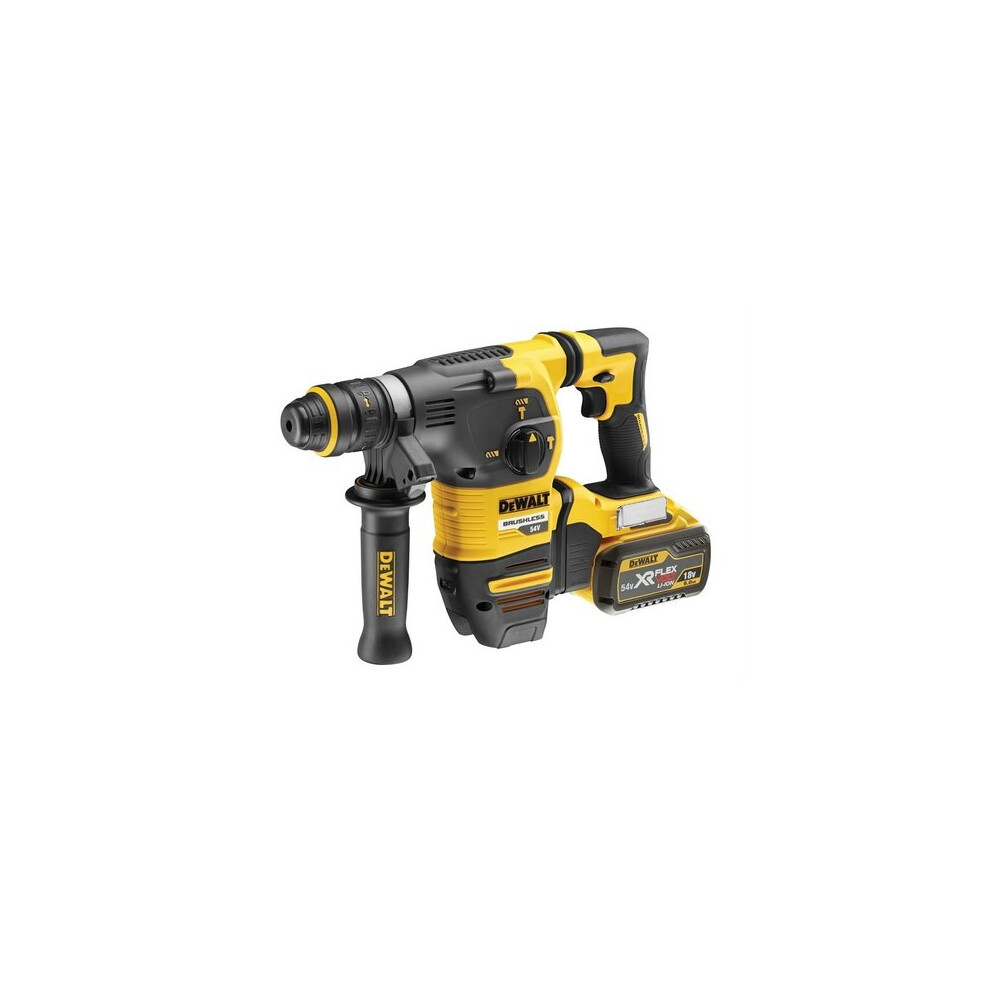 DEWALT DCH334X2-GB Brushless Q/C Chuck SDS-Plus Hammer 54 Volt 2 x 9.0/3.0Ah Li-Ion