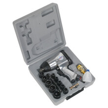 Sealey SA2/TS 1/2"Sq Drive Air Impact Wrench Kit with Sockets