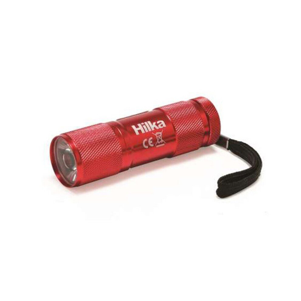 Hilka 82020920 LED Aluminium Mini Torch 1 Watt 60 Lumens