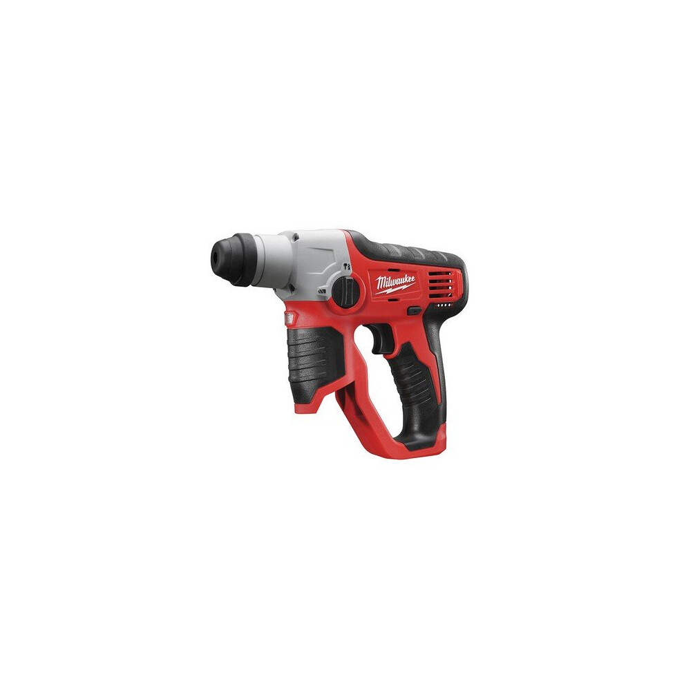Milwaukee 4933431355 M12 H-0 Compact Cordless SDS 2 Mode Hammer 12 Volt Bare Unit