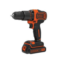 Black & Decker BCD700S1K-GB BCD700S1K 2-fokozatú ütvefúró 18 V 1 x 1,5 Ah Li-ion