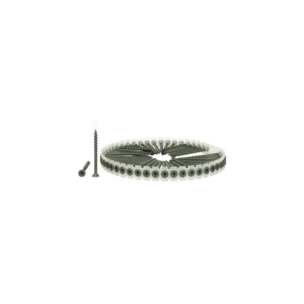 Senco 42W55mw Duraspin Collated Screws Decking Weatherex 4.2 X 55Mm Pack Of 1,000 741474208638