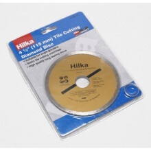 Hilka 51302115 Tile Cutting Diamond Disc 4.1/2" (115mm)