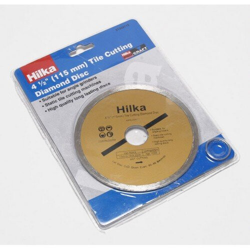 Hilka Hilka 51302115 Tile Cutting Diamond Disc 4.1/2" (115mm)