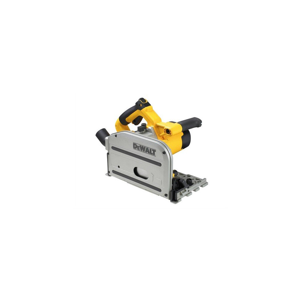 DeWalt DWS520KT-GB- DWS5022 Heavy-Duty Plunge Saw with Guide Rail 1300 Watt 240 Volt