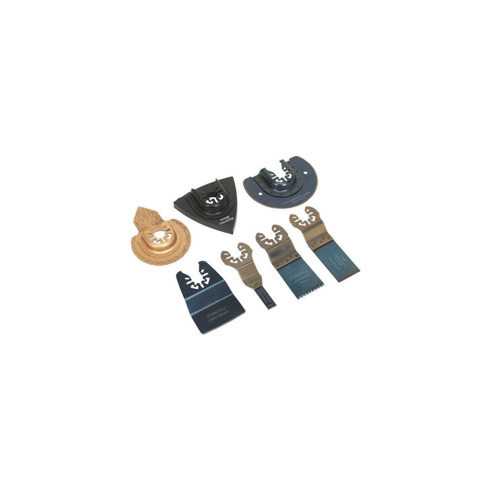 Sealey SMTS7 Multi-Tool All-Purpose Blade Set 7pc