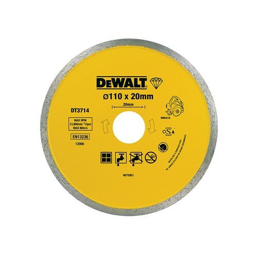 DeWalt Diamantscheibe - DEWALT - 110MM - Fliesensäge DWC410