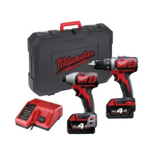 Milwaukee 4933443479 M18 BPP2C-402 Twin Pack 18 Volt 2 x 4.0Ah Li Ion