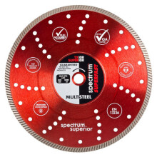 Spectrum TX10R-230/22 PRO Superfast Multi Steel Universal 230mm Diamond Disc Blade