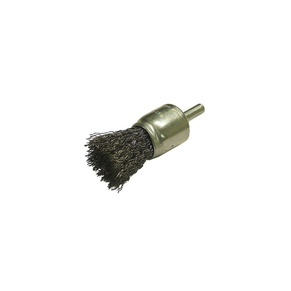 Faithfull FAIWBS25E Wire End Brush 25mm Flat End