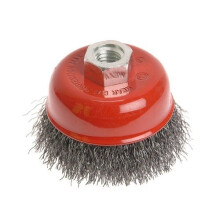 Faithfull FAIWBC75 Wire Cup Brush 75mm x M14 x 2 0.30mm