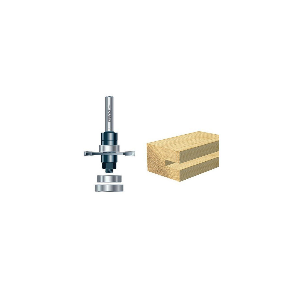 Trend 342X1/2TC 342 x 1/2 TCT Bearing Guided Biscuit Jointer 4.0 x 40mm