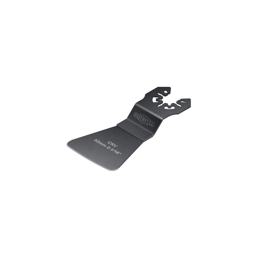 Faithfull FAIMFSCR52 Multi-Functional Tool Flexible CRV Scraper 52mm