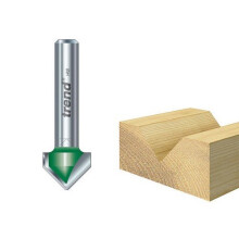 Trend C044X1/4TC C044 x 1/4 TCT Chamfer V Groove 45° 6.0 x 12.7mm