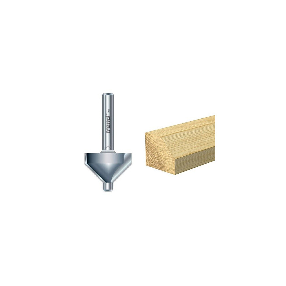 Trend 10H/1X1/4TC 10H/1 x 1/4 TCT Pin Guided Chamfer / Bevel 45° 10 .0 x 14.0mm