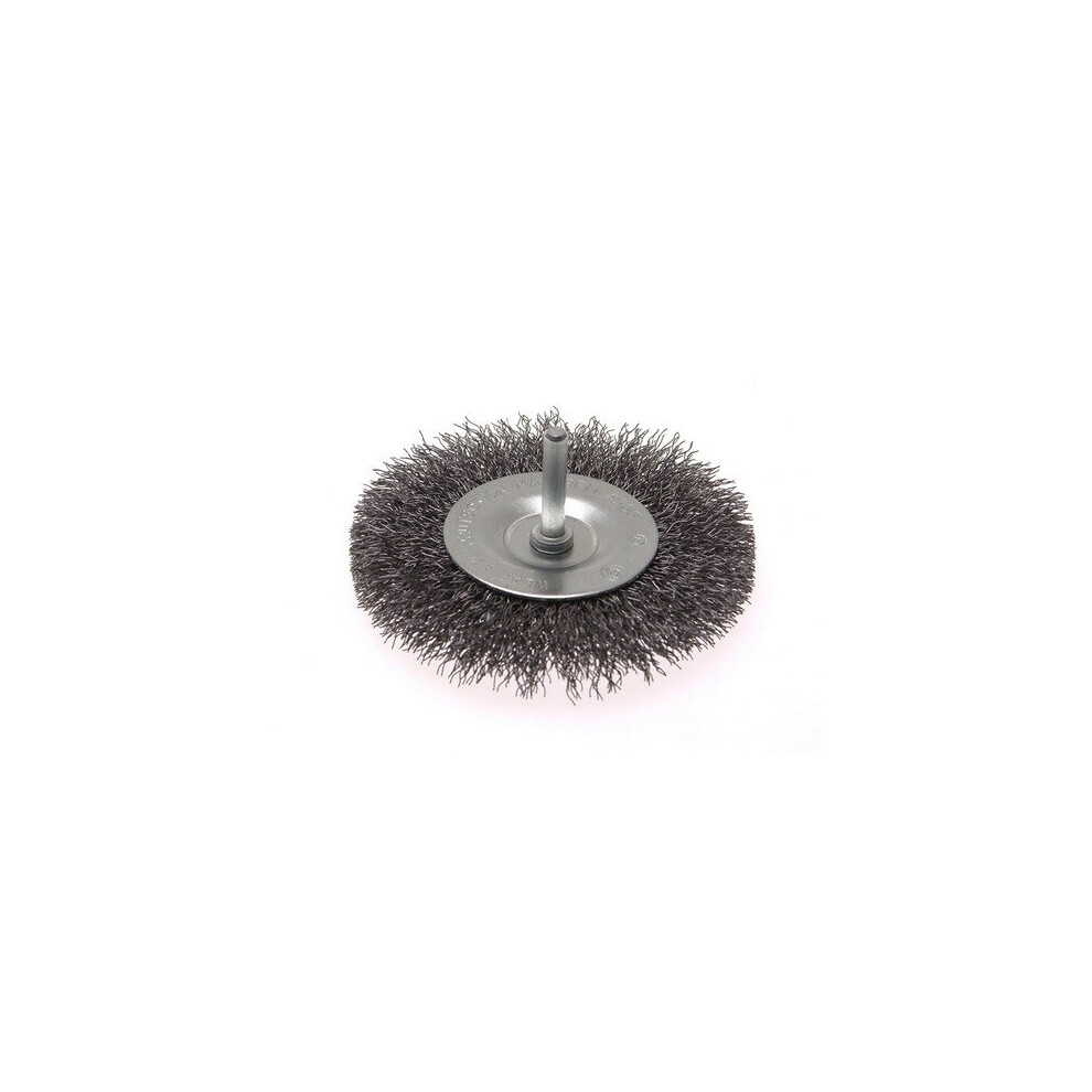 Faithfull FAIWBS100C Wire Brush 100mm x 6mm Shank 0.30mm