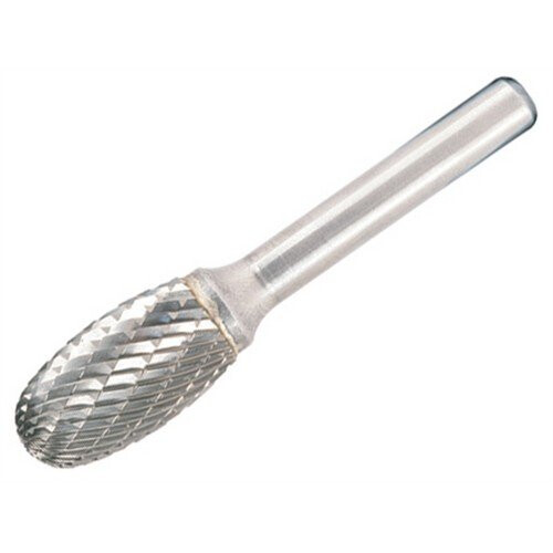 Dormer Pramet Dormer P8098.0X6.0 Solid Carbide Rotary Bright Burr Oval 8mm x 6mm