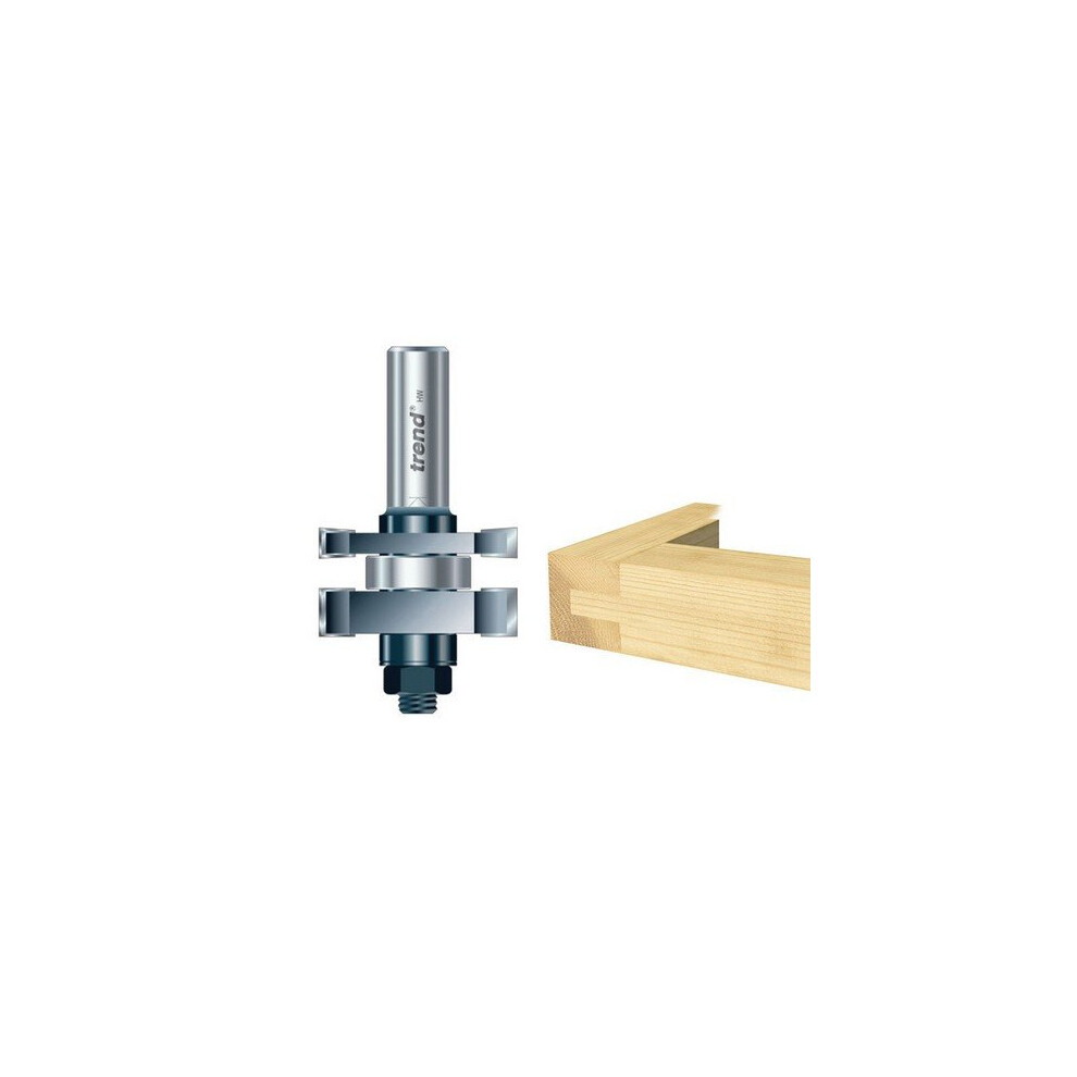 Trend 337X1/2Tc 337 X 1/2 Tct Tongue & Groove Set 6.35Mm X 10.0Mm