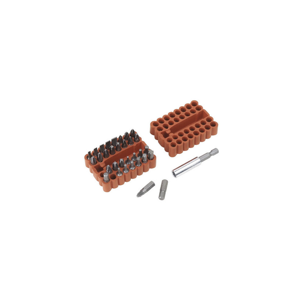 Sealey AK110 33pc Bit & Magnetic Adaptor Set