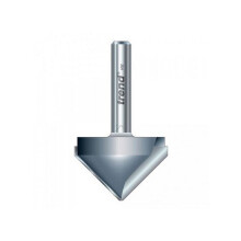 Trend 11/3X1/2TC 11/3 x 1/2 TCT V Groove Cutter 45° 9.2 x 19.1mm