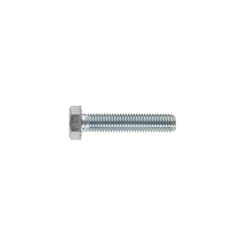 Sealey SS1470 HT Setscrew M14 x 70mm 8.8 Zinc DIN 933 Pack of 10