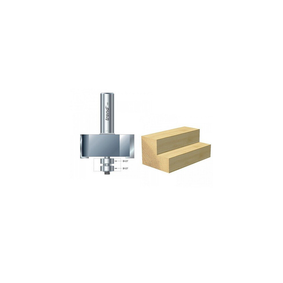 Trend 46/390X1/2Tc 46/390 X 1/2 Tct Bearing Guided Rebater 22.5Mm X 50.8Mm