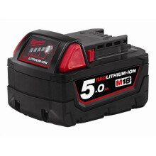 Milwaukee 4932430483 M18 B5 REDLITHIUM-ION Slide Battery Pack 18 Volt 5.0Ah Li-Ion