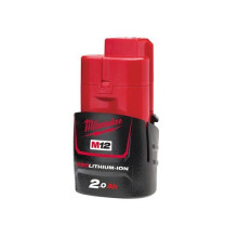 Milwaukee 4932430064 M12 B2 REDLITHIUM-ION Battery 12 Volt 2.0Ah Li-Ion