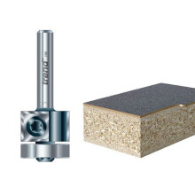Trend 46/02X1/4TC 46/02 x 1/4 TCT Roto Tip Bearing Guided Flush Trimmer 19 x 30mm