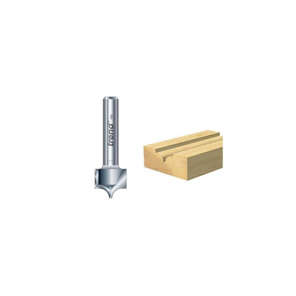 Trend 11/50X1/4TC 11/50 x 1/4 TCT Ovolo Cutter 4.0mm Radius
