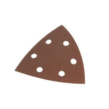 Faithfull FAIADSS40 Delta Hook & Loop Sanding Sheets TR2 93mm P40 (Pack of 25)