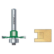 Trend C145X1/4TC C145 x 1/4 TCT Bearing Guided Slotting Cutter 6.3mm