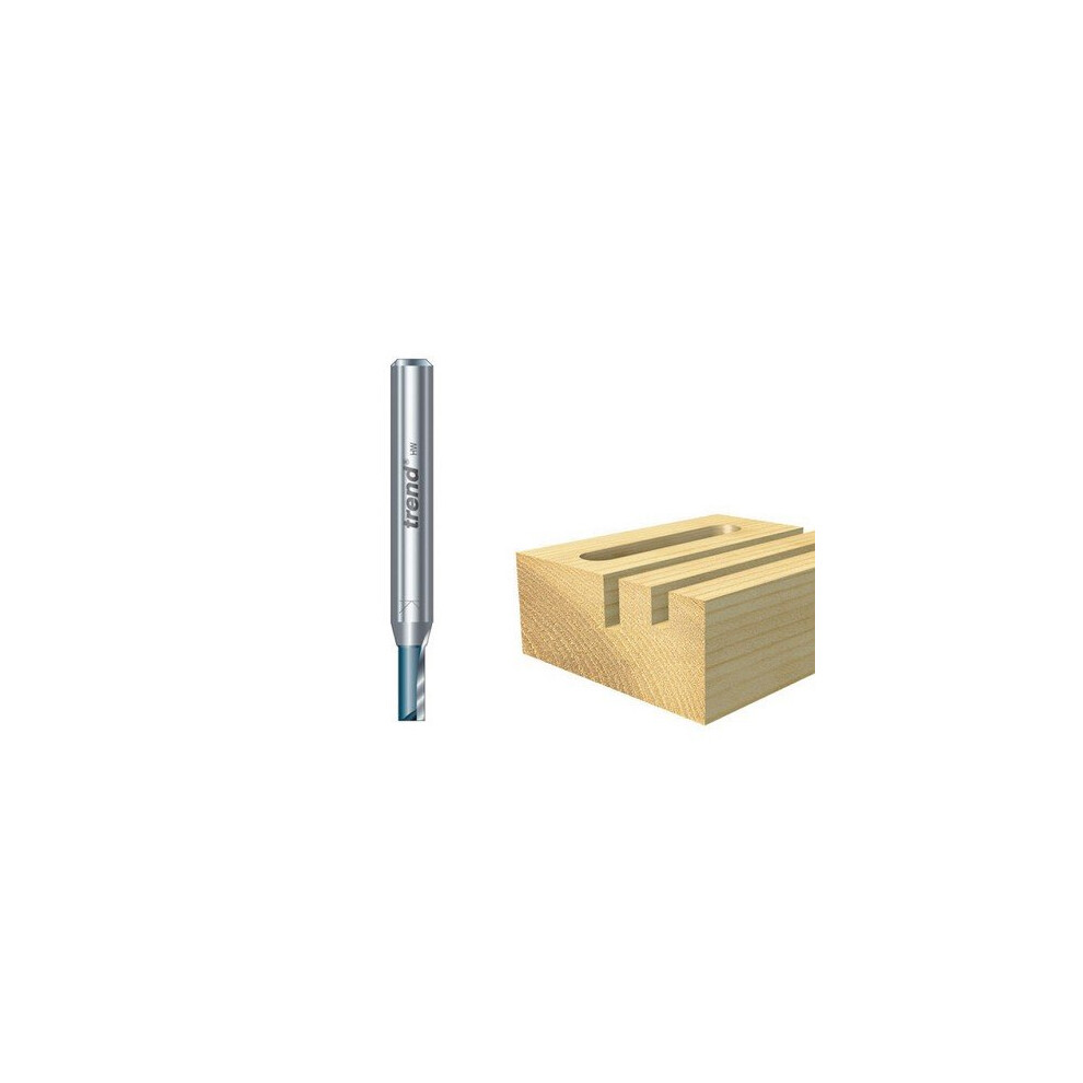Trend C005x1/4Tc C005 X 1/4 Tct Two Flute Cutter 6.0Mm X 16.0Mm