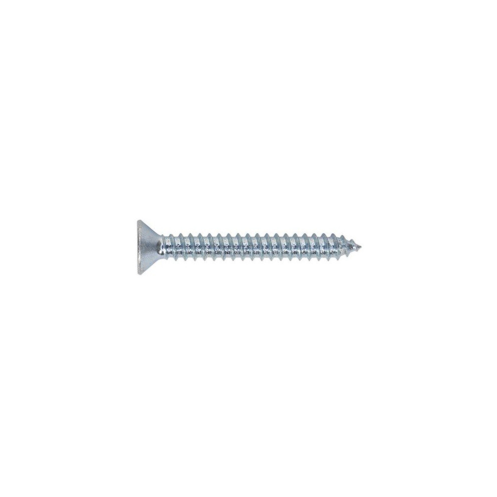 Sealey ST4838 Self Tapping Screw 4.8 x 38mm Countersunk Pozi DIN 7982 Pack of 100