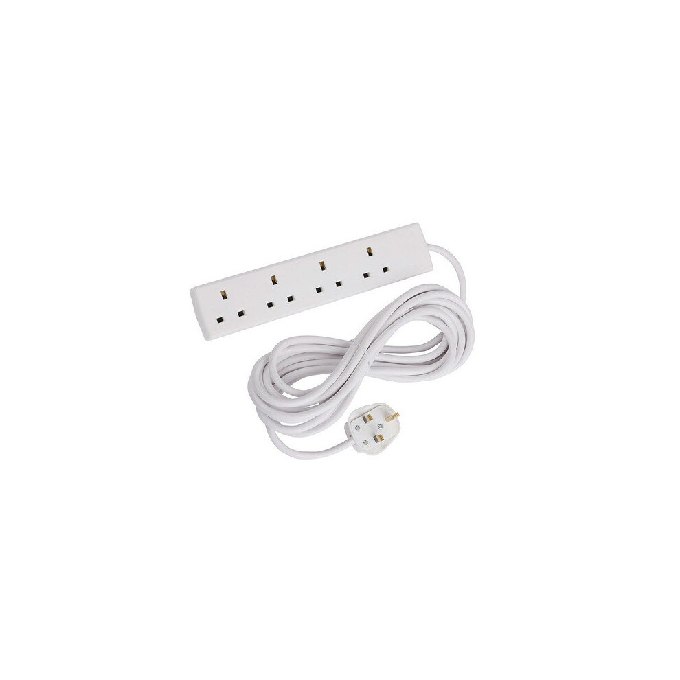 Smj B4w5mp Extension Lead 240 Volt 4 Way 13A 5 Metre 5060038161505