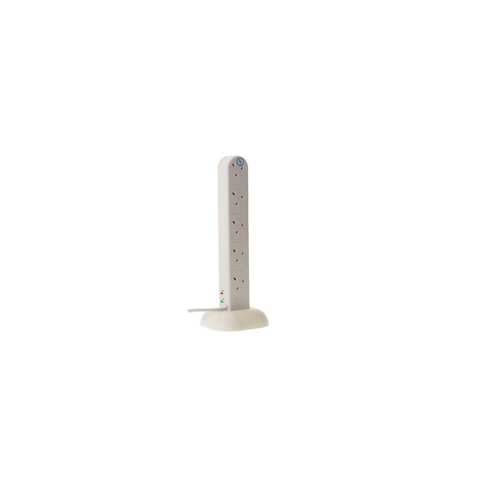 Smj S10wttb Mini Surge Tower 240 Volt 10 Way 2 Metre Surge Protection 5060038166739