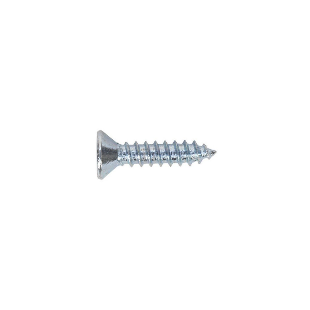 Sealey ST3516 Self Tapping Screw 3.5 x 16mm Countersunk Pozi DIN 7982 Pack of 100