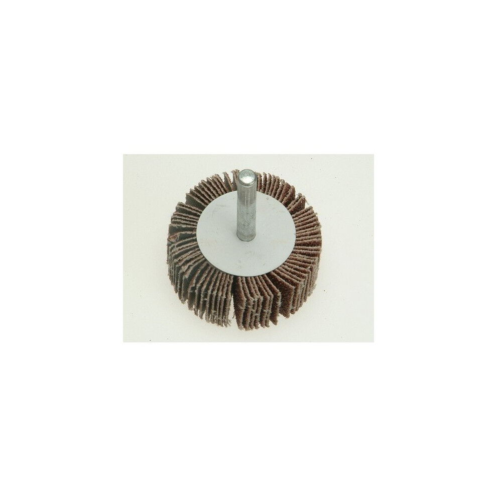 Faithfull Faifw5020f Flap Wheel 50 X 20Mm Fine 80 Grit
